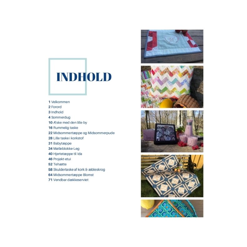 Patchwork Bog - Kreativt MidsommerMarked 2019