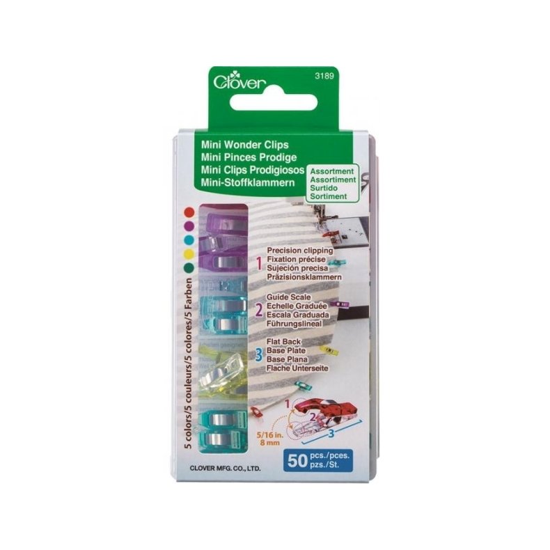 Mini Wonder Clips 50 stk.
