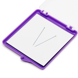 Magnetisk n�leholder med l�g