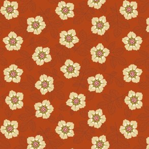 EQP Patchworkstof - Buttercup - Pumpkin