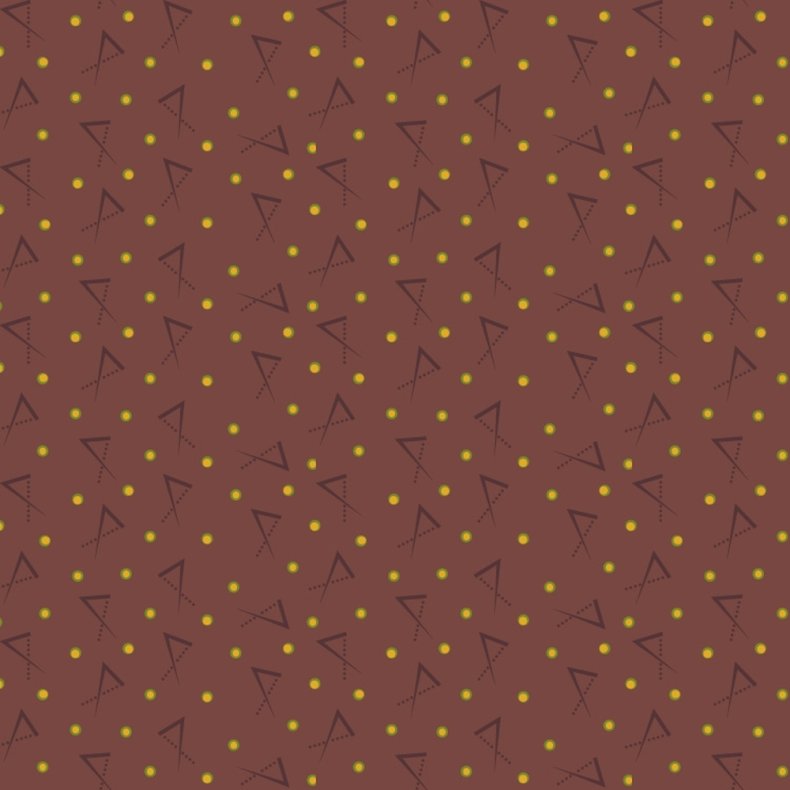 EQP Patchworkstof - Compass - Heather