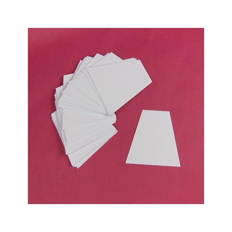 Patchwork pap - Fingerb�l 5 x 5 x 2,5cm - 100stk