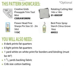 Patchwork M�nster - Prickly Pineapples Quilt