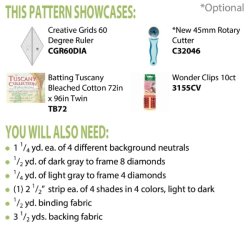 Patchwork M�nster - Woven Jewelbox Quilt