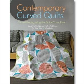 Patchworkbog - Contemporary curved quilts - Quick curve ruler