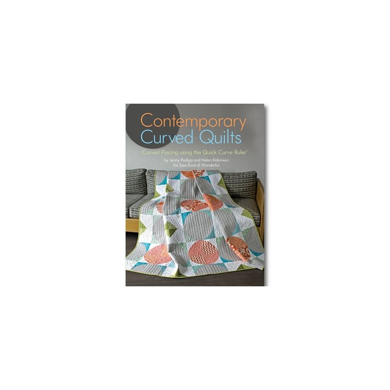 Patchworkbog - Contemporary curved quilts - Quick curve ruler