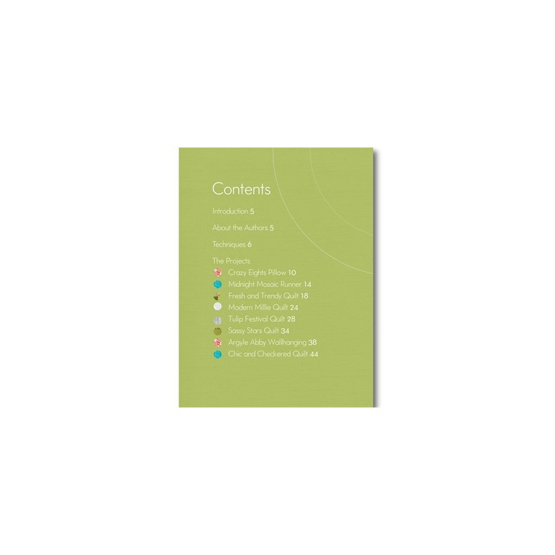Patchworkbog - Contemporary curved quilts - Quick curve ruler
