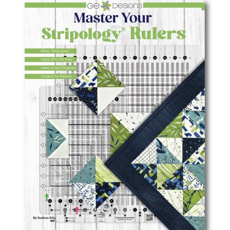 Patchwork M�nsterbog - Master Your Stripology� Rulers af Gudrun Erla
