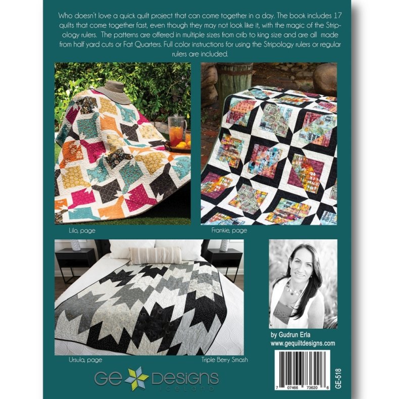Patchwork M�nsterbog - Stripology Quickies af Gudrun Erla