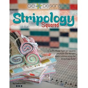 Patchwork M�nsterbog - Stripology Squared af Gudrun Erla