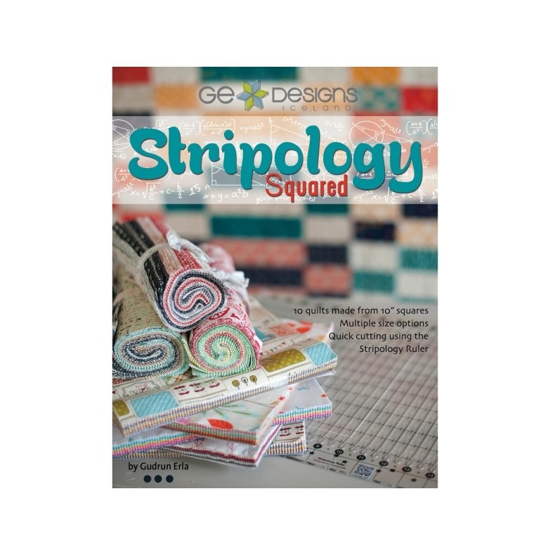 Patchwork M�nsterbog - Stripology Squared af Gudrun Erla
