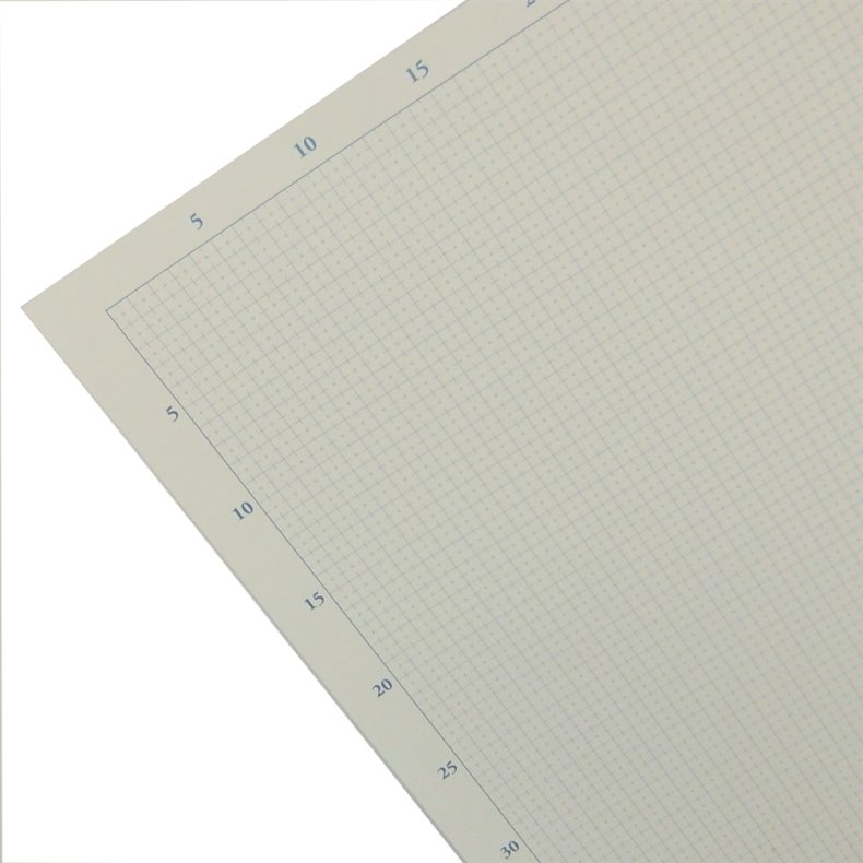 Patchwork Karton - Hvid (1x1cm)