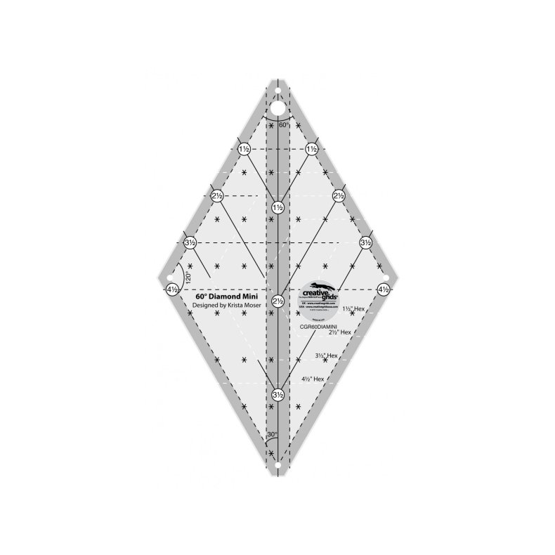 Patchworklineal - 60 Grader Diamond Mini