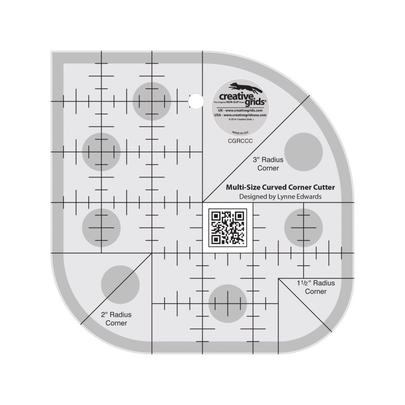 Patchworklineal - Curved Corner Cutter