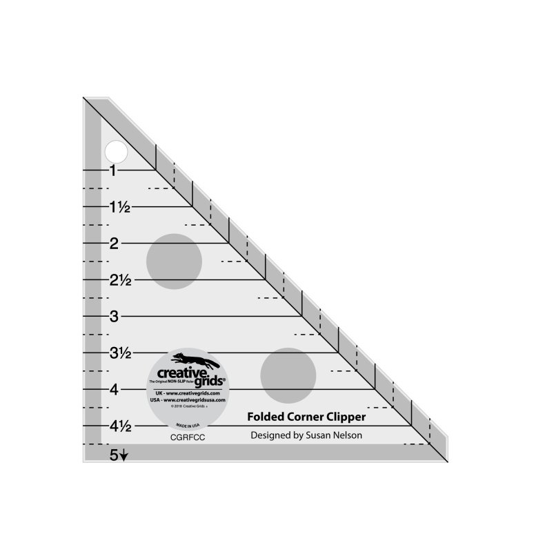Patchworklineal - Folded Corner Clipper Tool