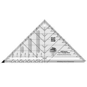 Patchworklineal - Half Square 4-in-1 Triangle