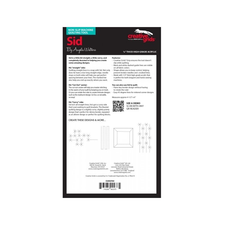 Machine Quilting Tool - Sid