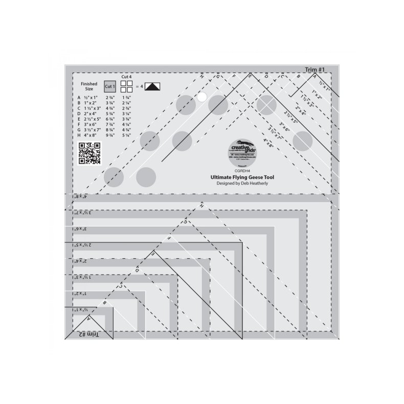 Patchworklineal - Ultimate Flying Geese Tool