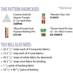 Patchwork M�nster - Aztec bordl�ber