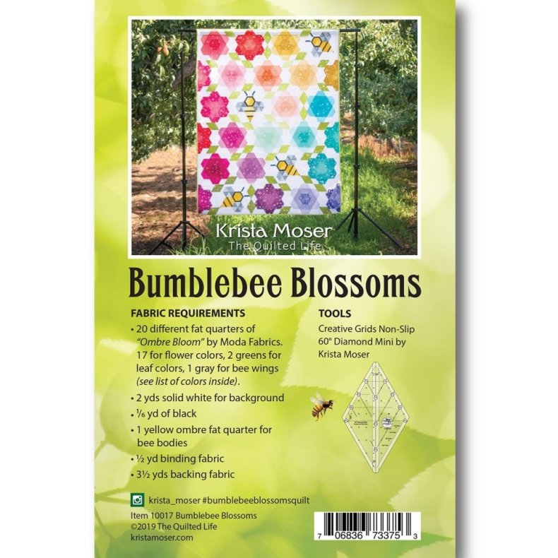 Patchwork M�nster - Bumblebee Blossoms quilt
