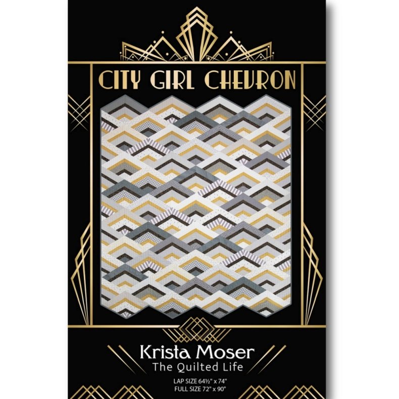 Patchwork M�nster - City Girl Chevron quilt