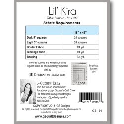 Patchwork M�nster - Lil' Kira Bordl�ber