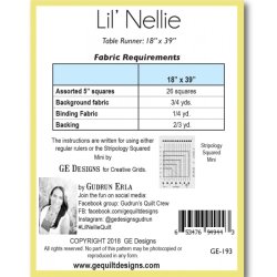 Patchwork M�nster - Lil' Nellie Bordl�ber