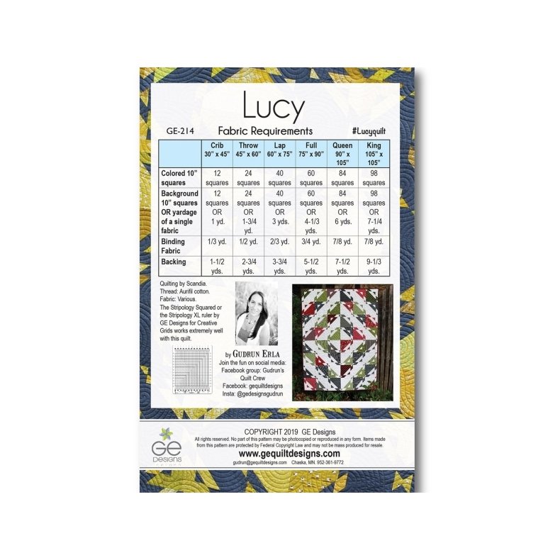 Patchworkm�nster - Lucy Quilt