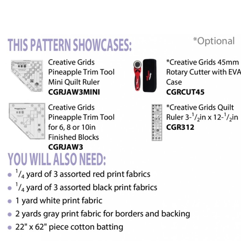 Patchwork M�nster - Pineapple Popout Bordl�ber