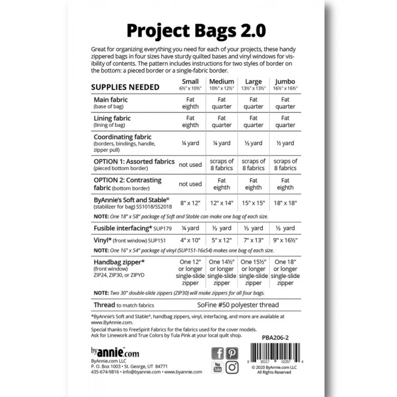 Taske sym�nster - ByAnnie - Project Bags 2.0