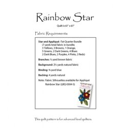 Patchwork M�nster - Rainbow Star Quilt