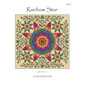 Patchwork M�nster - Rainbow Star Quilt