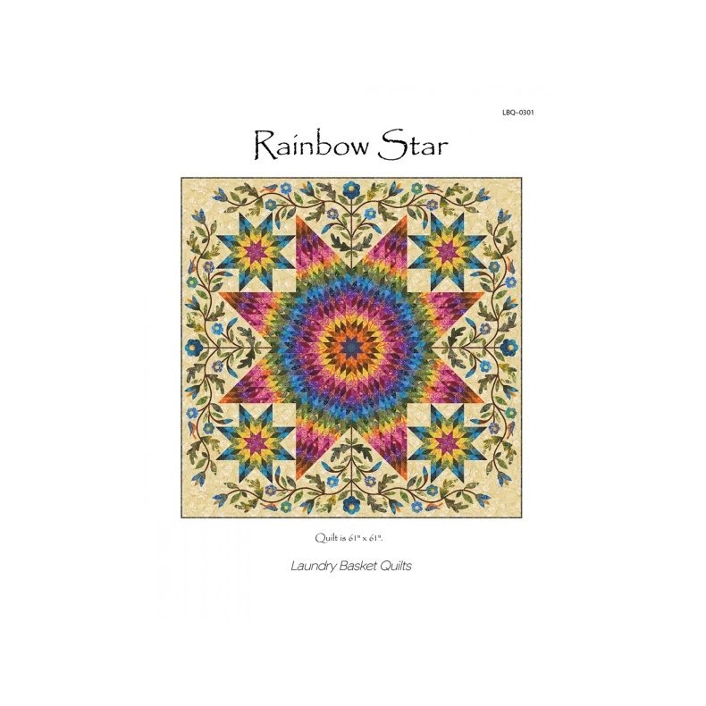 Patchwork M�nster - Rainbow Star Quilt