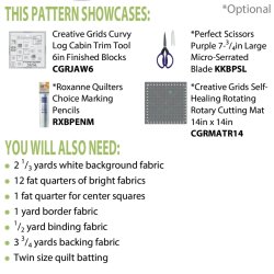 Patchwork M�nster - Rainbow swirls