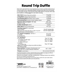 Patchwork M�nster - Round trip duffle taske