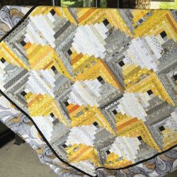 Patchwork M�nster - Silver and Gold t�ppe