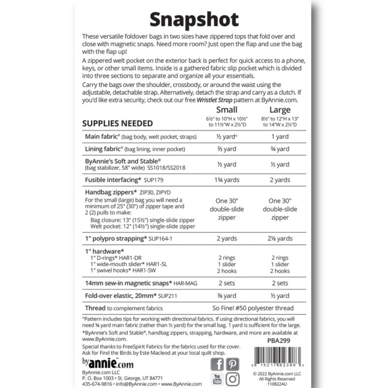 Taske sym�nster - ByAnnie - Snapshot foldover tasker