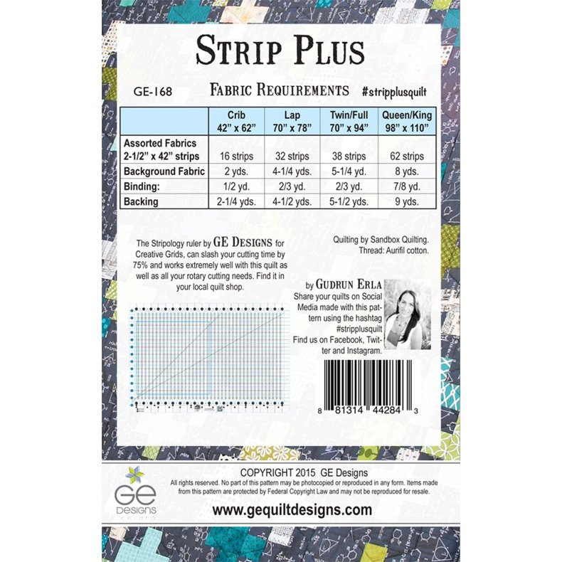Patchworkm�nster - Strip plus