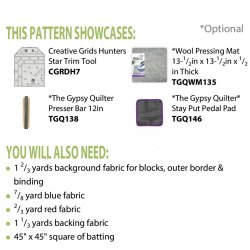 Patchwork M�nster - Three color fun quilt