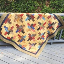 Patchwork M�nster - Twist N Shout Rectangles quilt