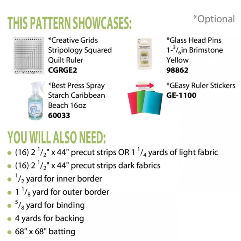 Patchwork M�nster - Twist N Shout Rectangles quilt