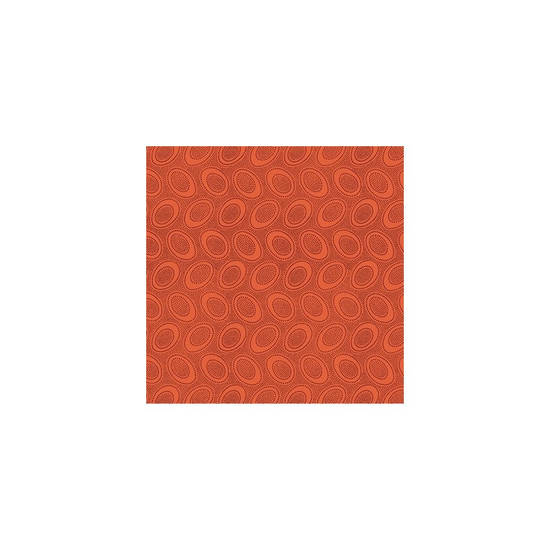 Kaffe Fassett Patchworkstof - Aboriginal dots - Orange