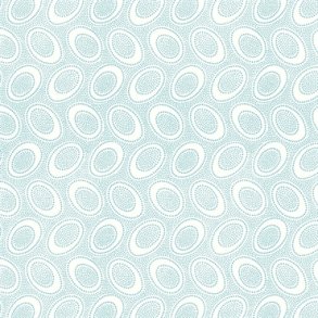 Kaffe Fassett Patchworkstof - Aboriginal dots - Water