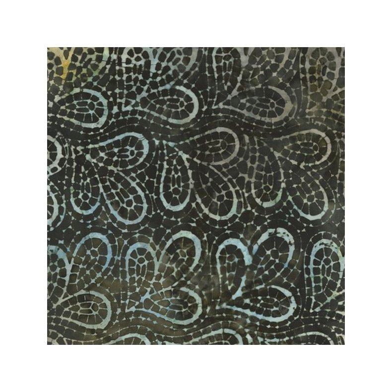 Batikstof - Mosaic Paisley Jungle