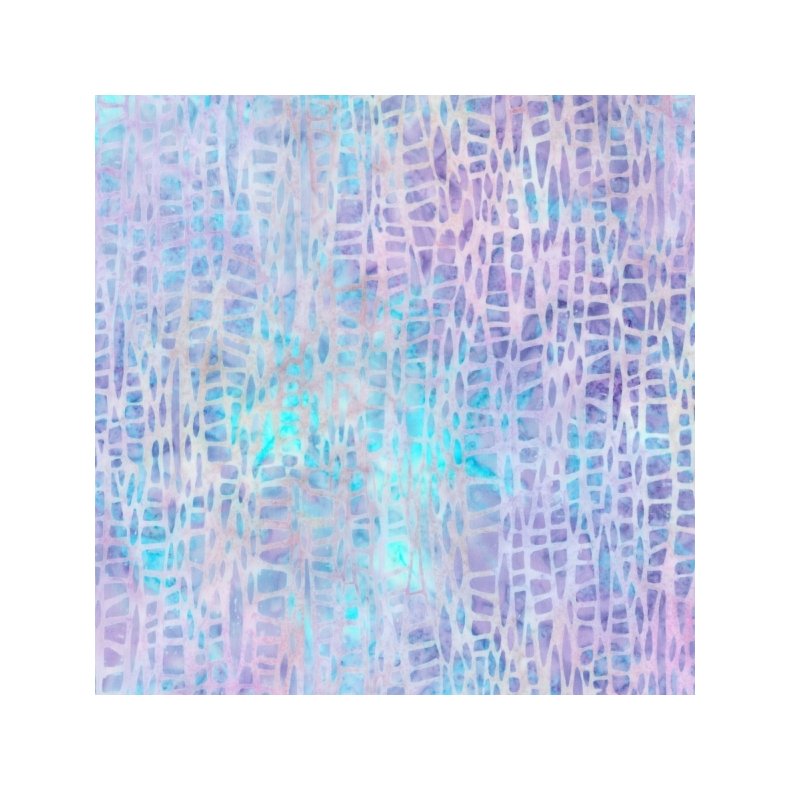 Batikstof - Orchid Grid Purple