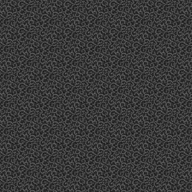 Tone-i-tone basisstof - Black Crescent swirl