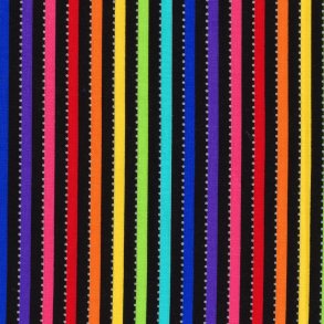 Patchworkstof - BeColourful Stripe Rainbow