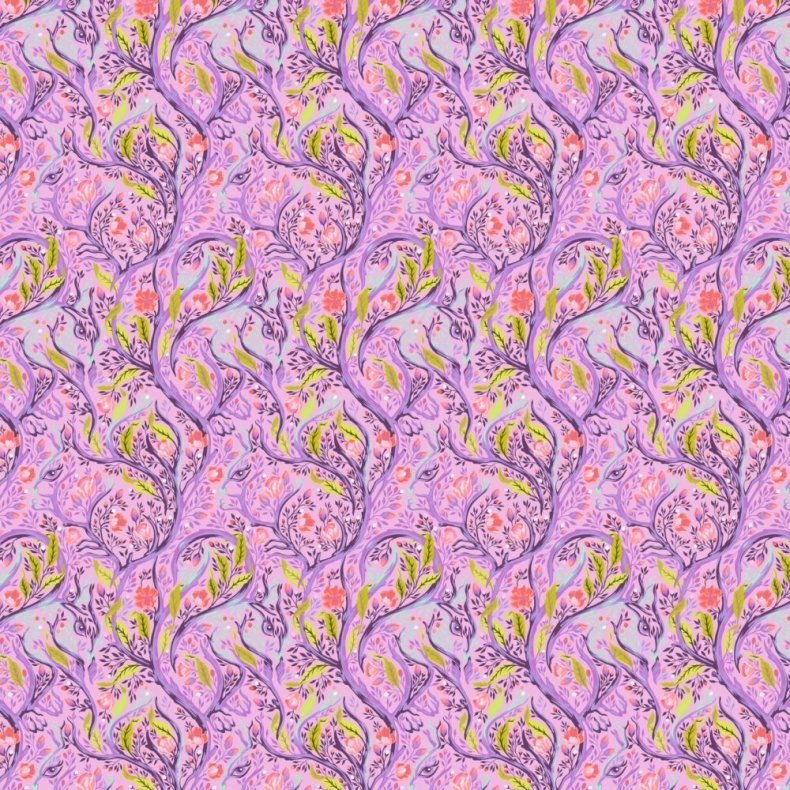 Tula Pink patchworkstof - Branch manager - Blossom