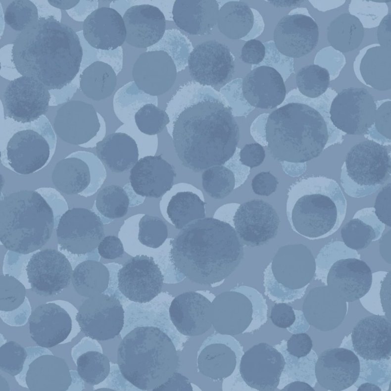 Tone-i-tone basisstof - Bumbleberries Coastal blue