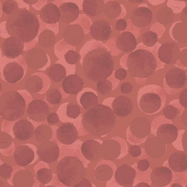 Tone-i-tone basisstof - Bumbleberries Dark terracotta